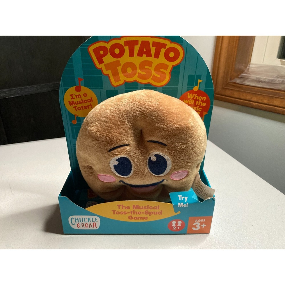 Chuckle Roar Musical Potato Toss The Spud Game Plush Toy Hot Buffalo Games NEW